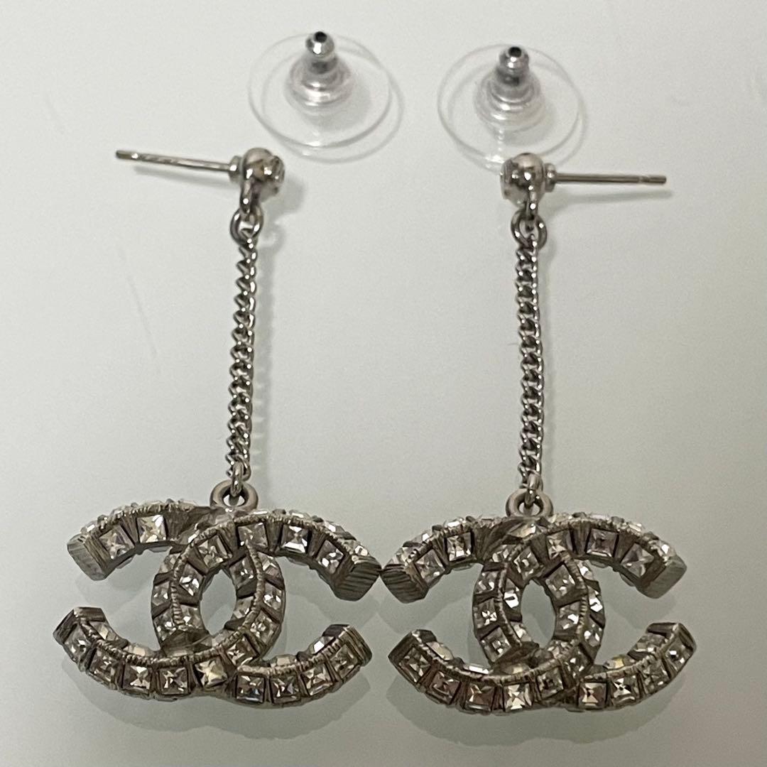 CHANEL シャネル ココマーク チャーム ヴィンテージ ピアス A63084