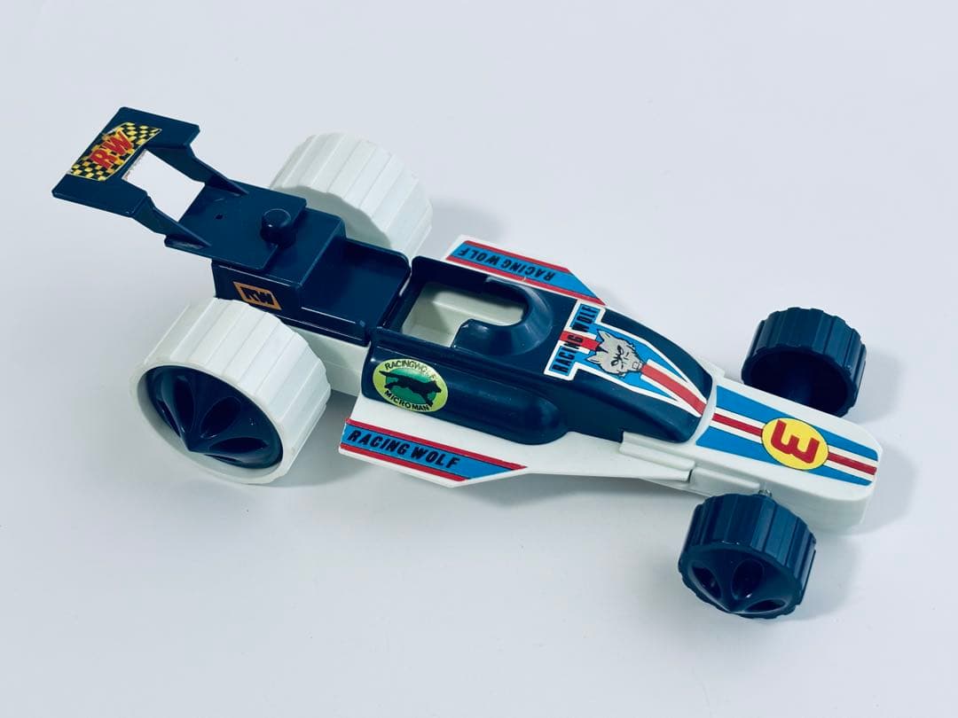 ミクロマン スパイマジシャン　レーシングウルフ 1977年頃　タカラ