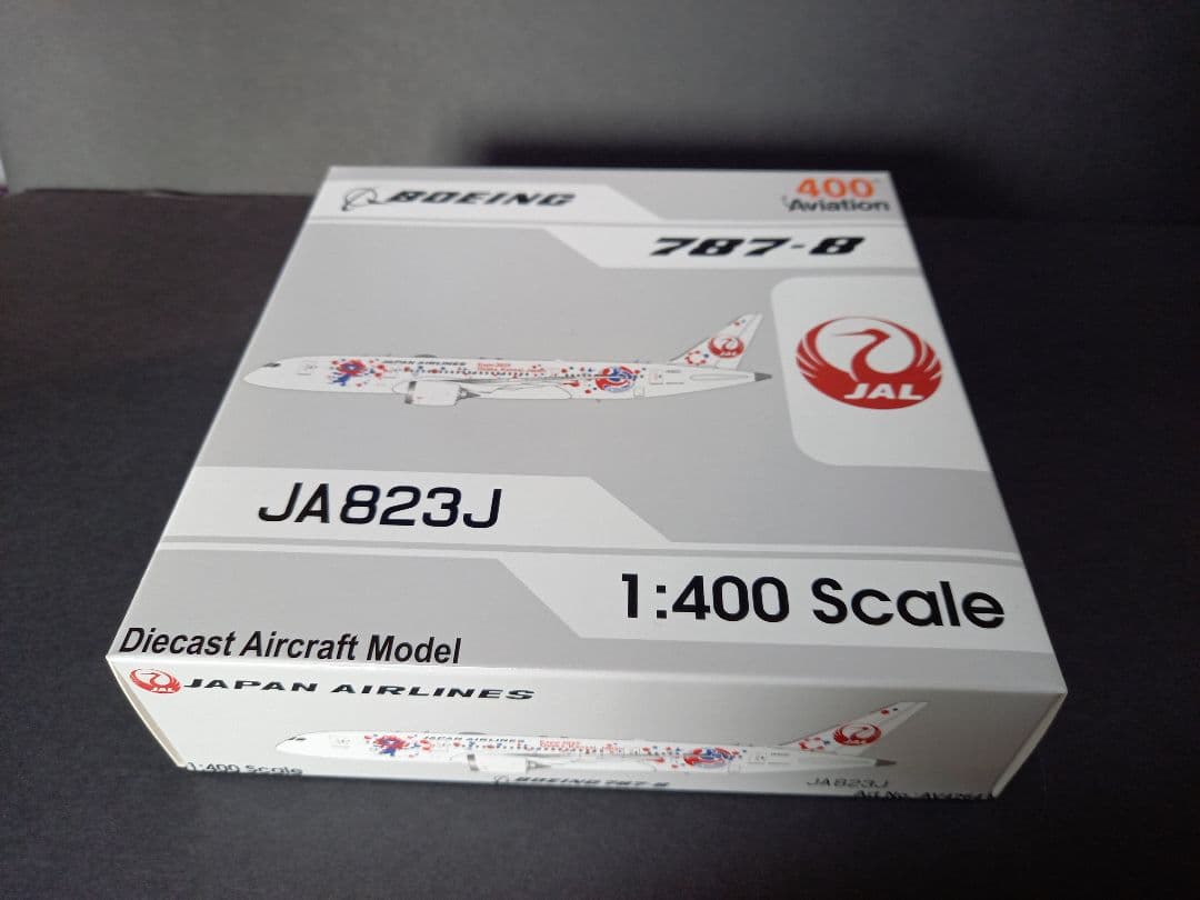 1/400 JAL Boeing787-8 JA823J 大阪万博塗装機です