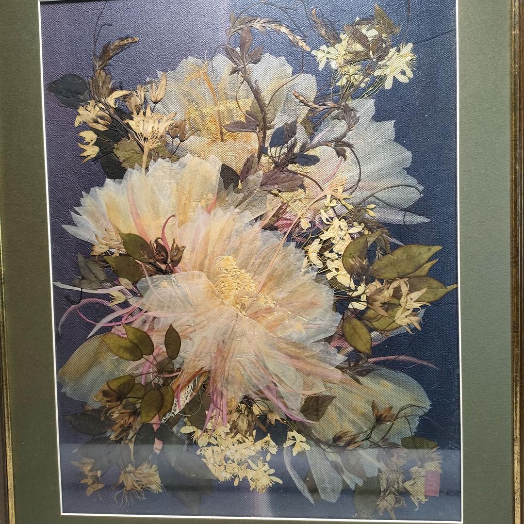 押し花専用額 押し花アート  不思議な花倶楽部 月下美人