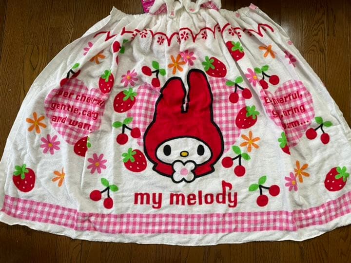 マイメロディ　フード付きタオル　超レア　1999年製