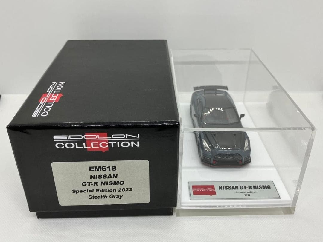 ★1/43★ニッサン GT-R ニスモ スペシャルエディション★ステルスグレー★