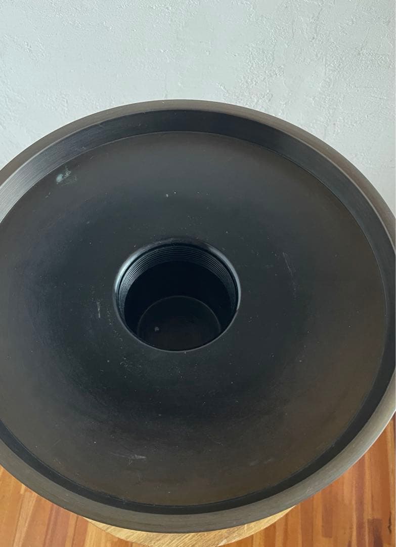 池坊　直径33cm　銅製　尺1　八角雷紋　薄端