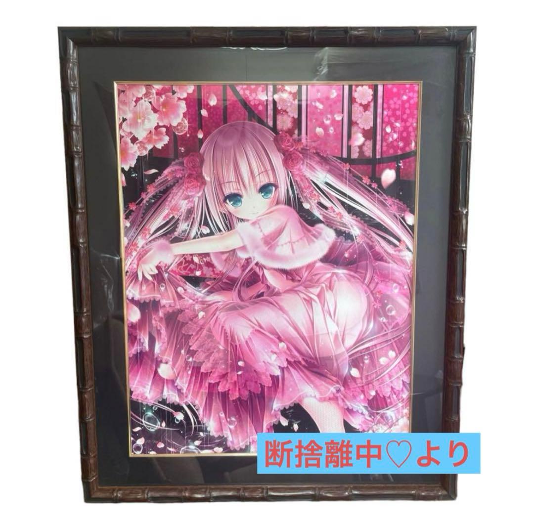 ♥️美品！てぃんくる 雪月華舞 ー凛ー Ｃ/Ｅ サイン入り 額付き 10/70