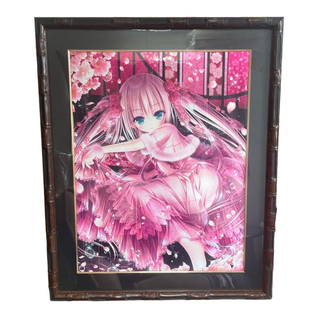 ♥️美品！てぃんくる 雪月華舞 ー凛ー Ｃ/Ｅ サイン入り 額付き 10/70