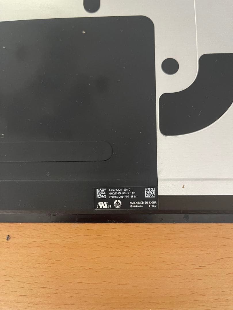 iMac 27インチ 5K Mid2019 LCD Display Panel