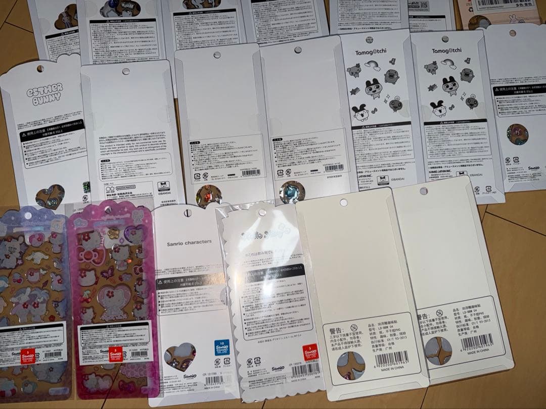 【新品未使用28枚♡シール帳２セット】 ボンボンドロップシールまとめ売りサンリオ