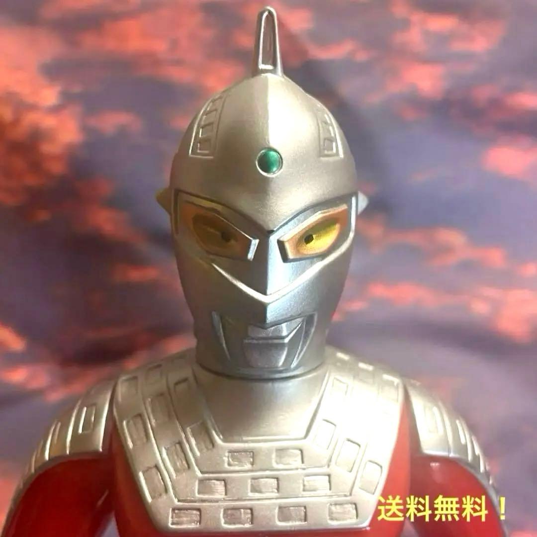 【希少シルバー】■ 銀河連邦 M78星雲人 ウルトラセブン 60's ソフビ