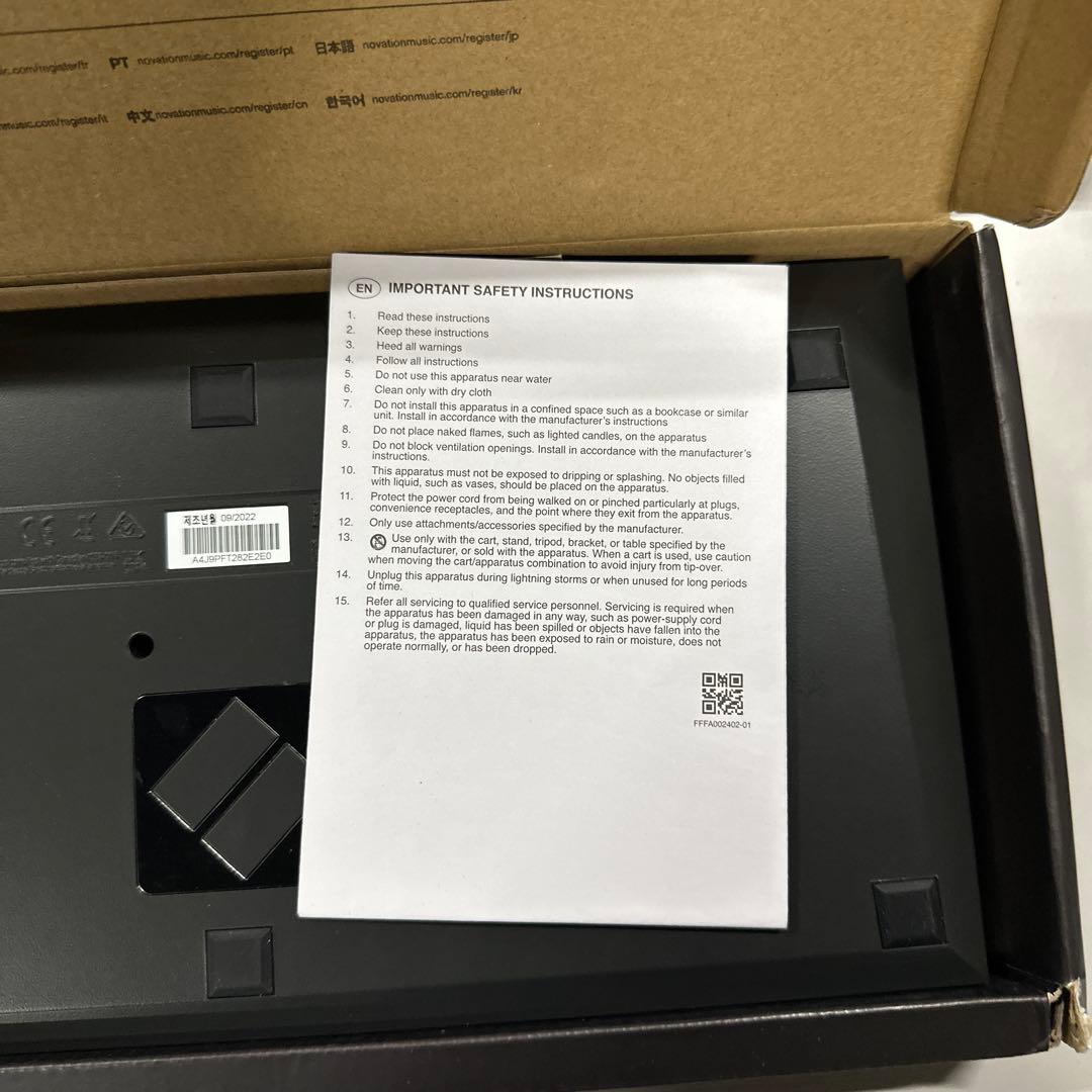 novation LAUNCHKEY MINI MK3 MIDIキーボード