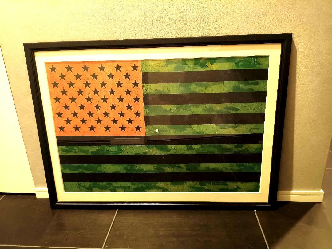 インテリア　ポスター　額入り