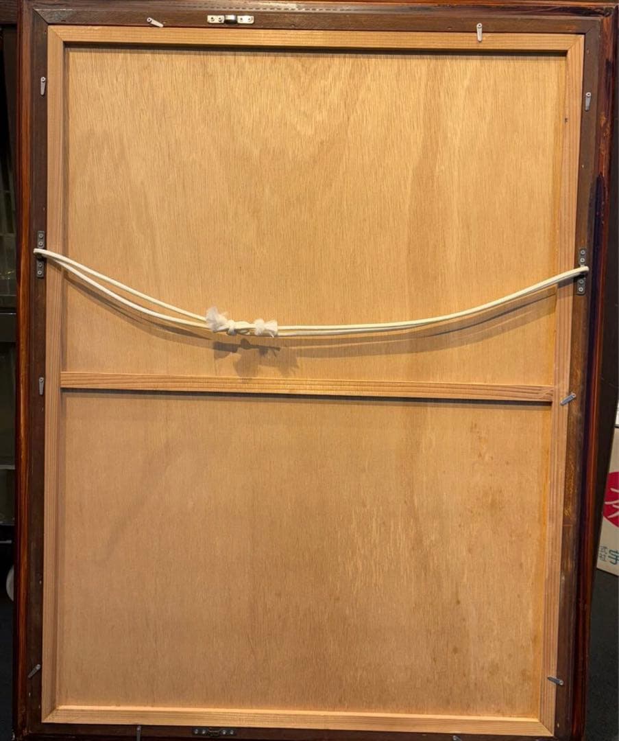 立体複製画　 ルノアール　『庭にて』　絵画　 額装