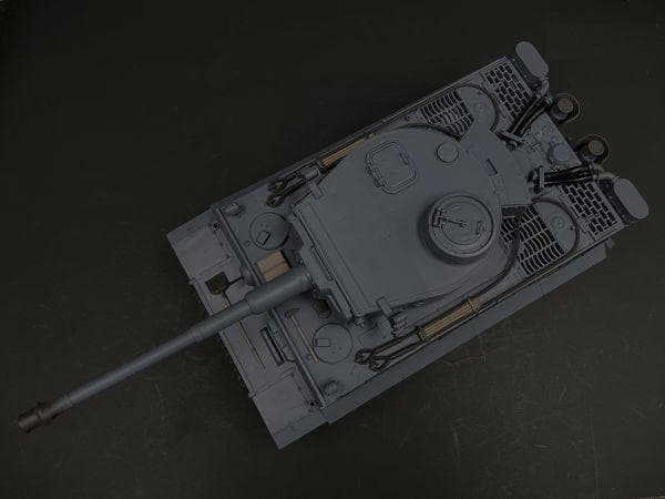技術基準適合証明済 メタルキャタピラ仕様 ヘンロン 1/16 タイガー I型