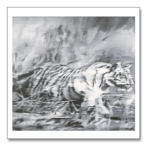 額装済/Tiger 1965/ゲルハルトリヒター/限定500枚/証明書/ポスター