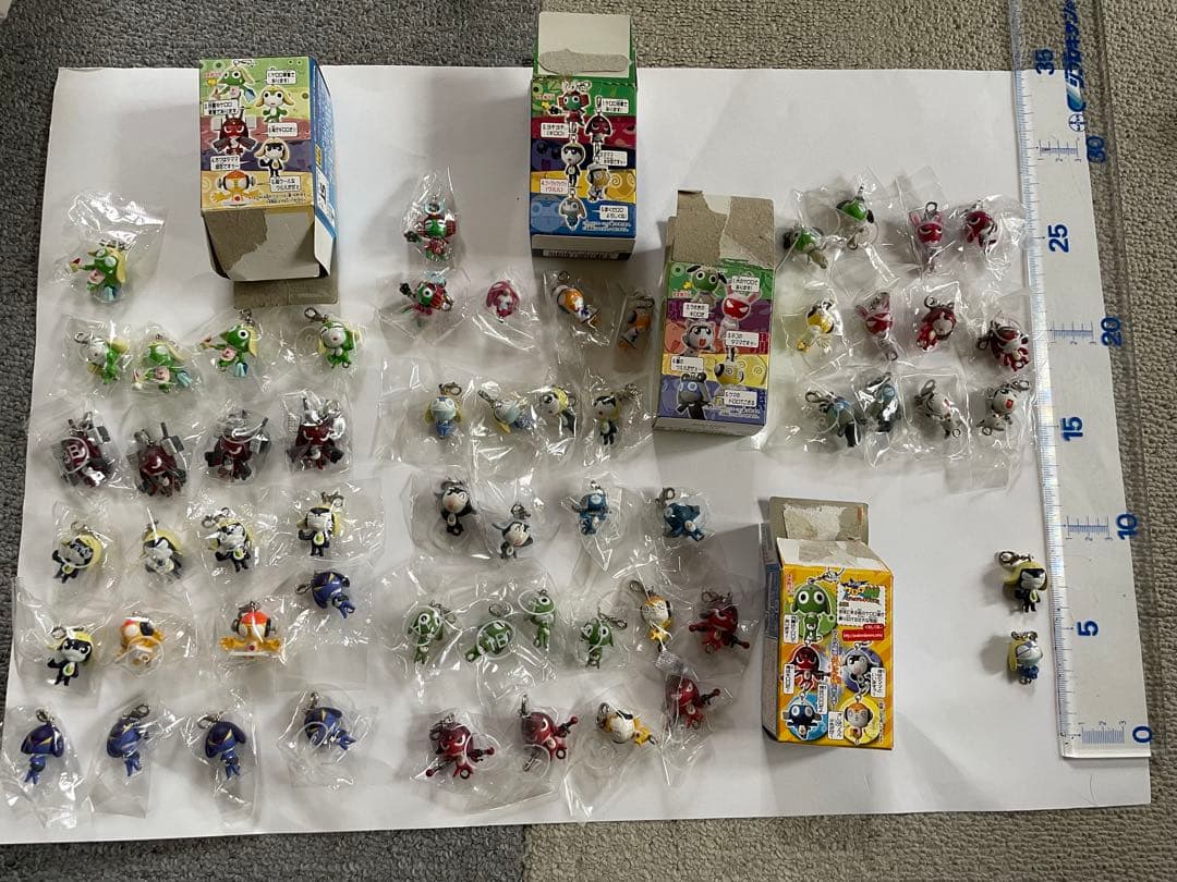 〈103体〉ケロロ軍曹　フィギュア　ストラップ　セット