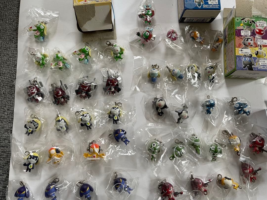 〈103体〉ケロロ軍曹　フィギュア　ストラップ　セット