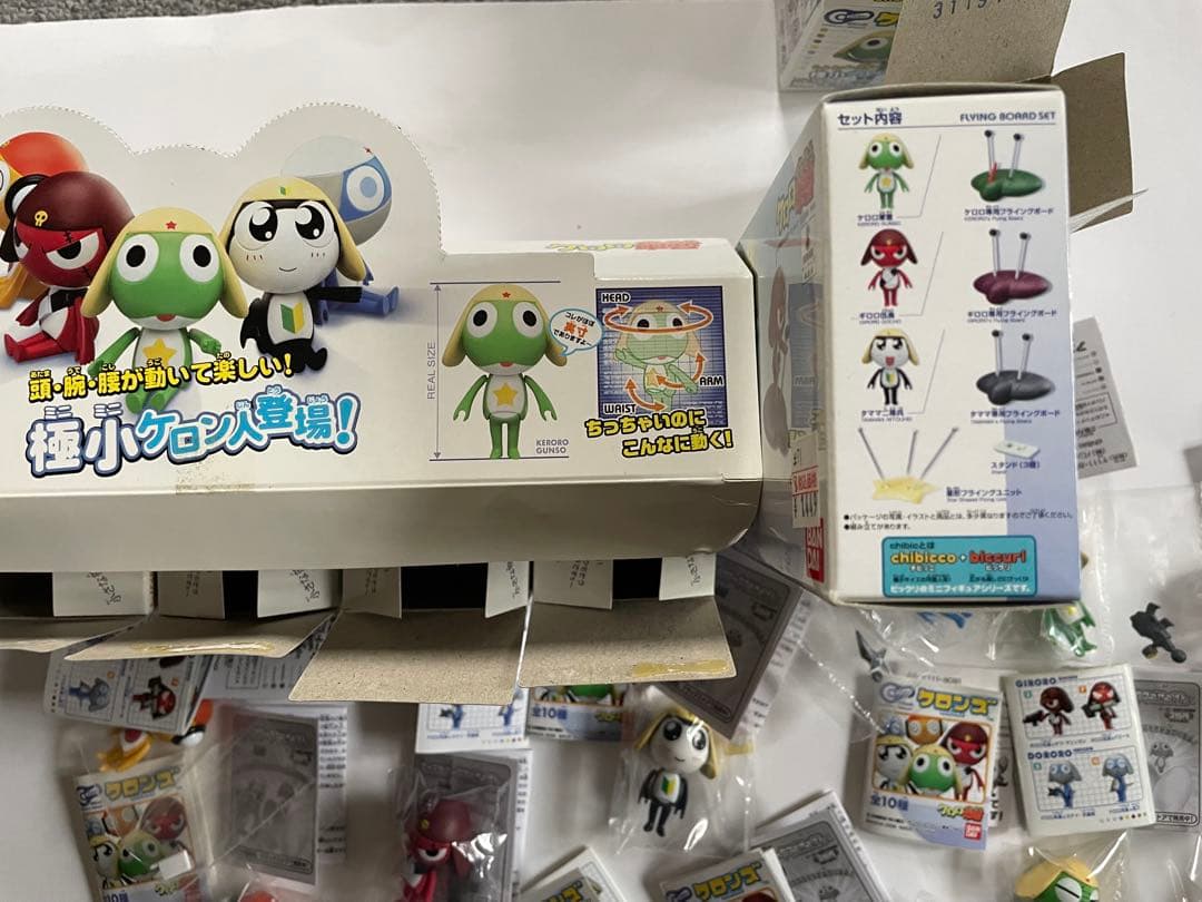 〈103体〉ケロロ軍曹　フィギュア　ストラップ　セット