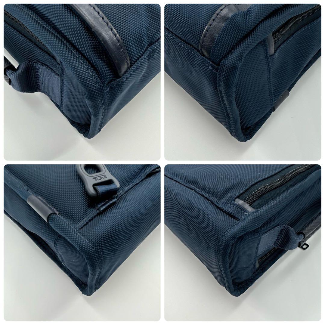 極美品✨トゥミ シップス アルファ3 3way ビジネスバッグ リュック 紺色