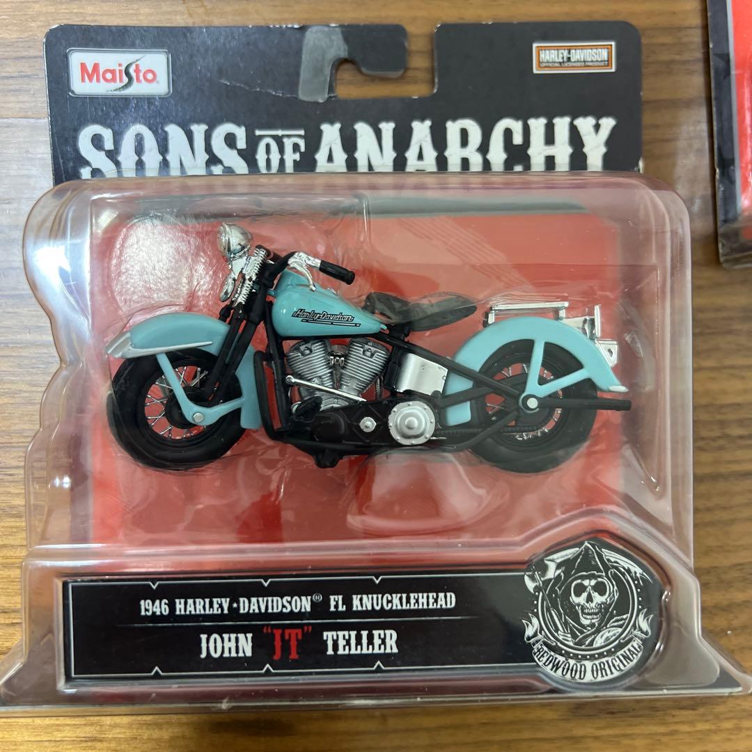 Sons of Anarchy ハーレー1/18スケール セット