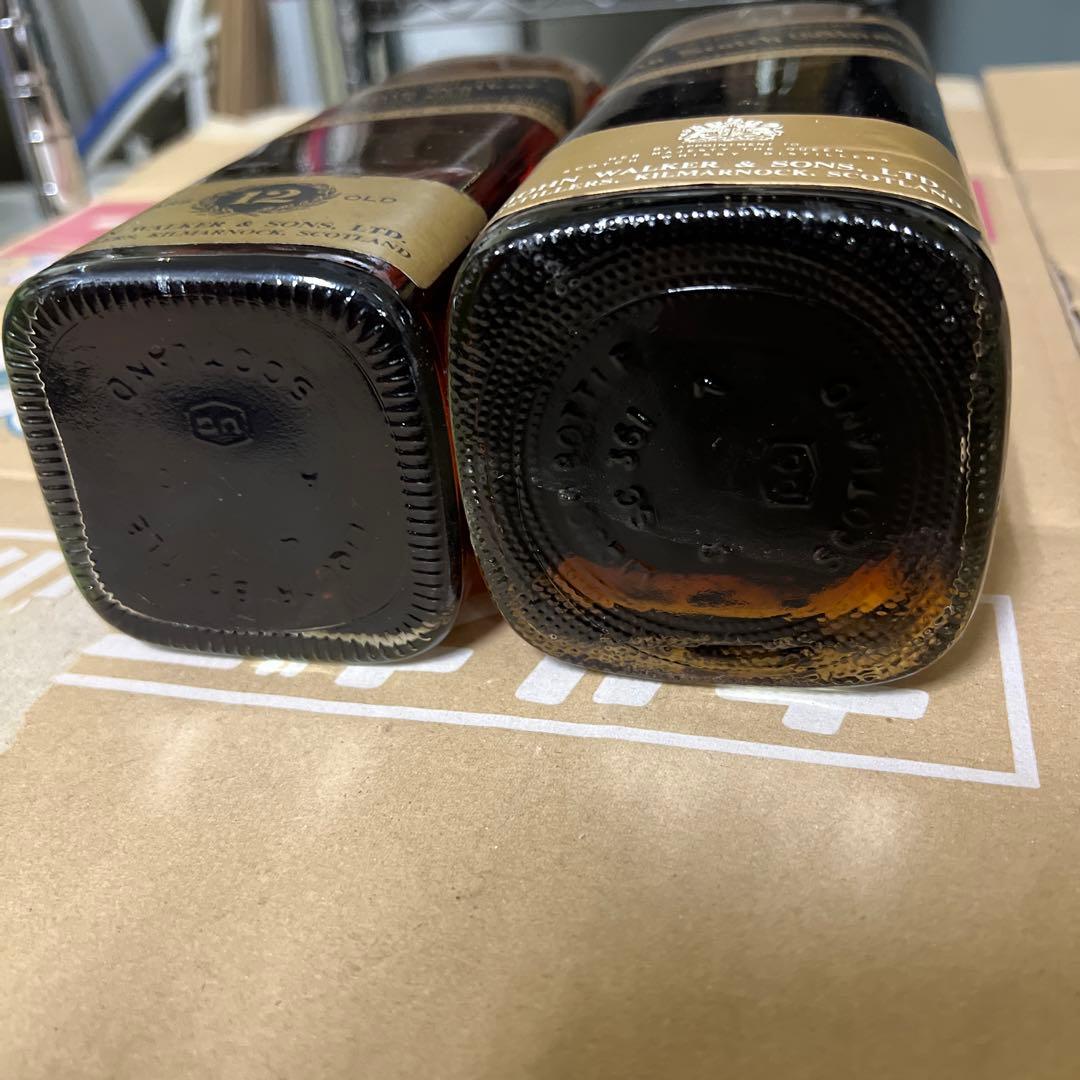 ジョニーウォーカー ブラックラベル 2本