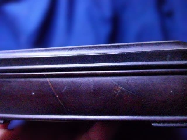 とても硬い唐木の文箱、硯箱 四方箱 古玩 書道 時代 紫檀 文房