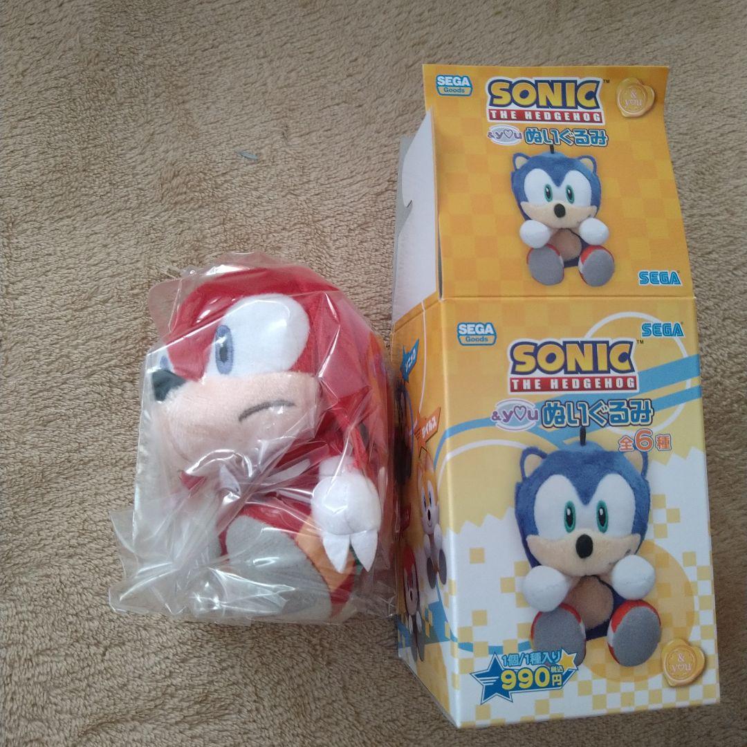 希少 ソニック・ザ・ヘッジホッグ ＆You ぬいぐるみ ナックルズ