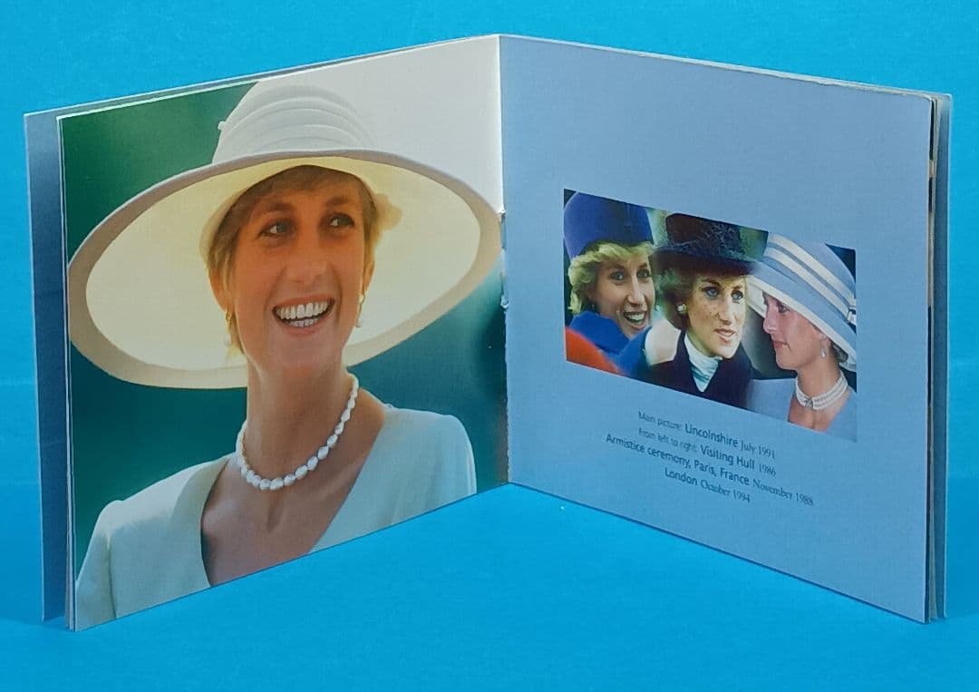 1999年 イギリス ダイアナ妃追悼 5ポンド プルーフ銀貨 (48)