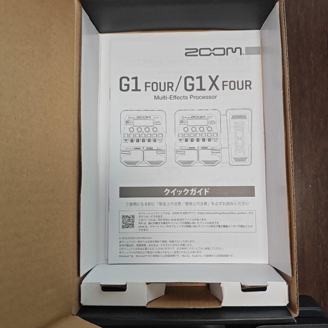 【美品】ZOOM G1X FOUR ギターマルチエフェクター