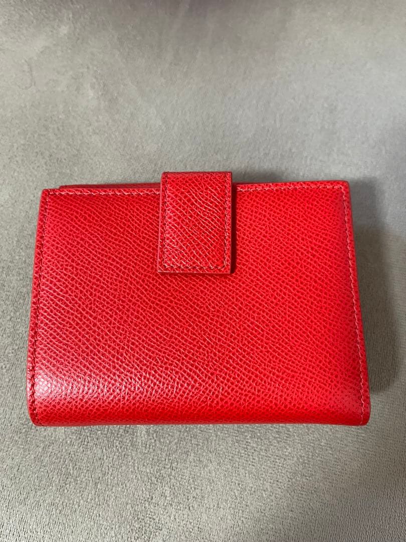 L*♡様 最終値下げ【ほぼ新品】FERRAGAMO レッド 二つ折り財布