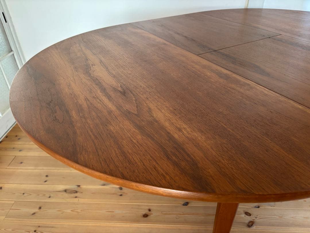 NATHAN/ネイサン　ラウンドエクステンションテーブル