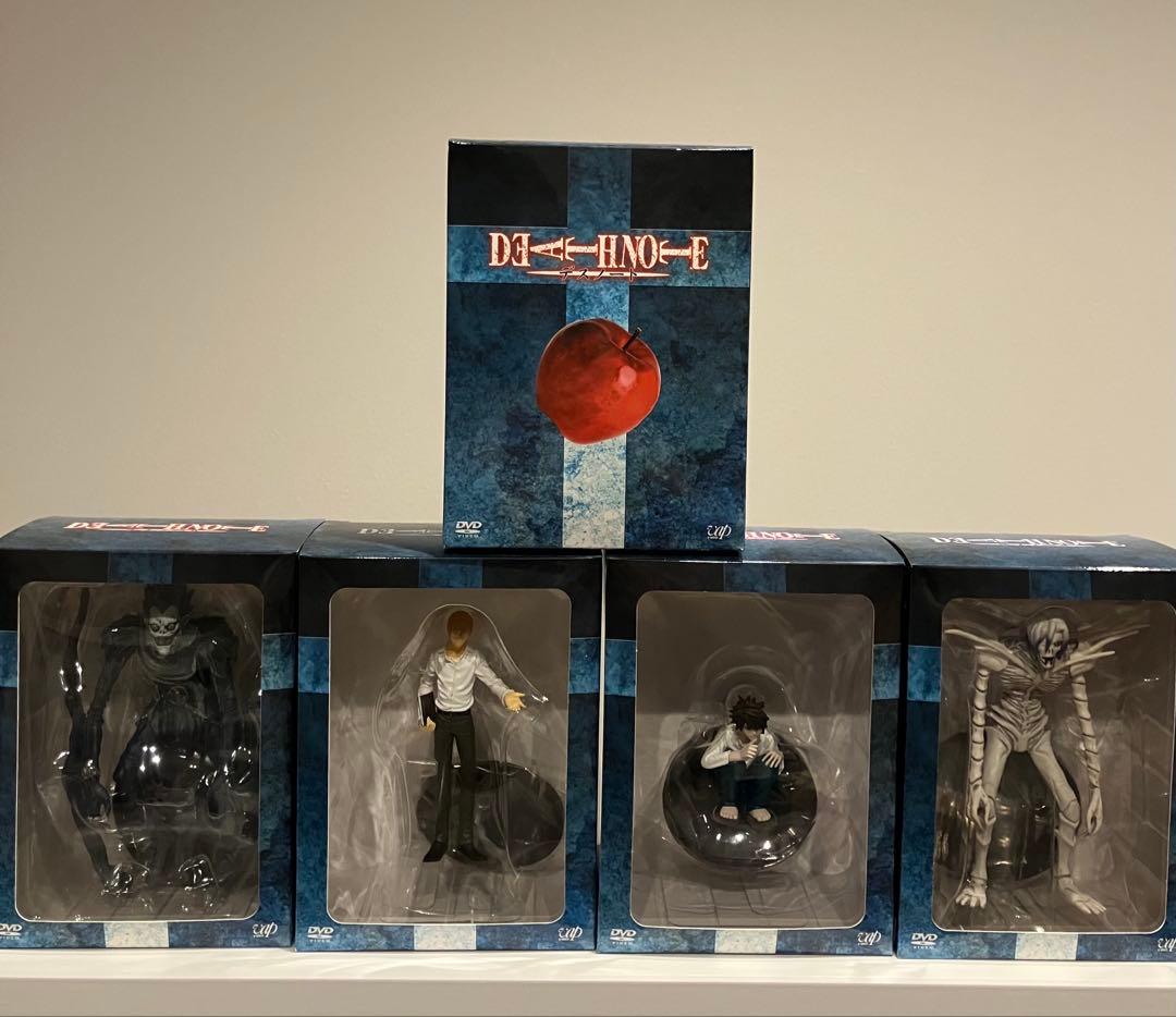 DEATH NOTEデスノートDVD初回限定付属フィギュア5体セット