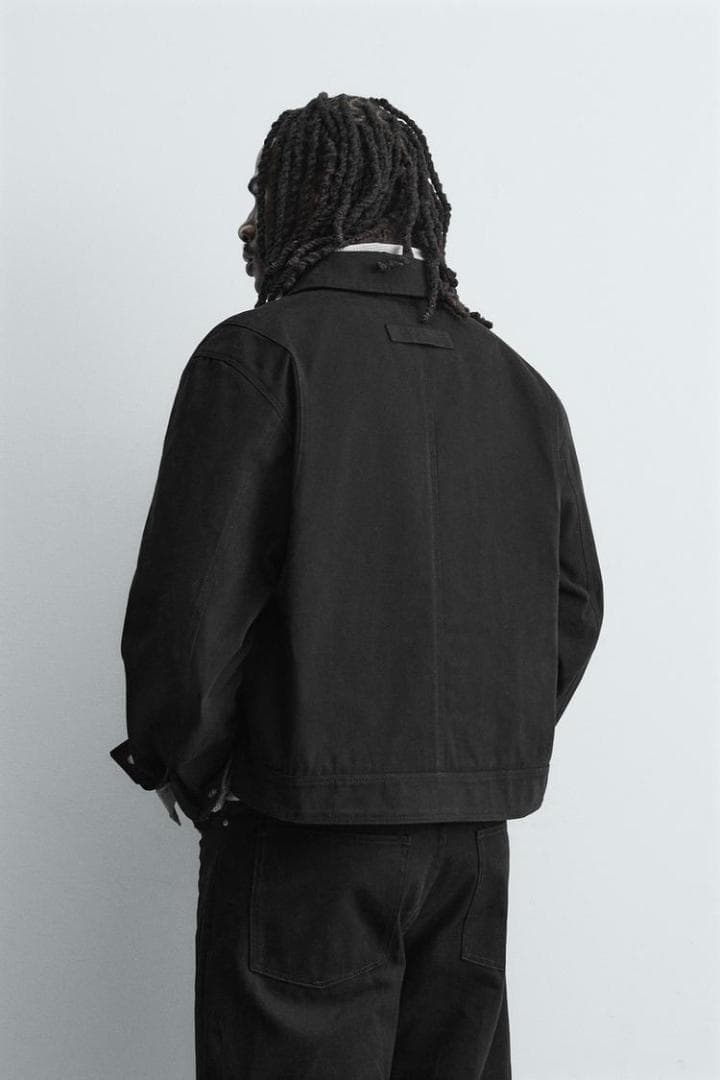 ZARA ザラ リラックスフィットトグルボタンジャケット XL