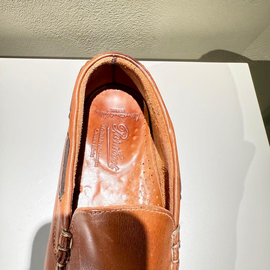 Paraboot CORSE BEAMS別注 モカシン ブラウン