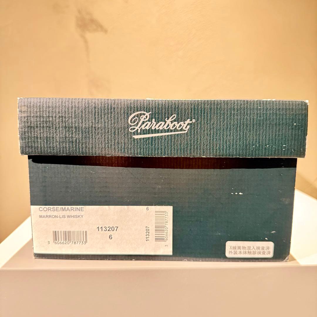 Paraboot CORSE BEAMS別注 モカシン ブラウン