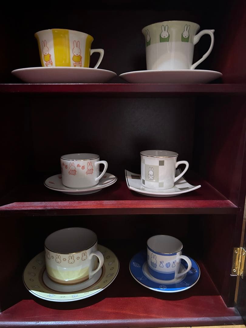 【ミッフィー】フジパン 80周年記念 ティーカップ コレクション 懸賞当選品