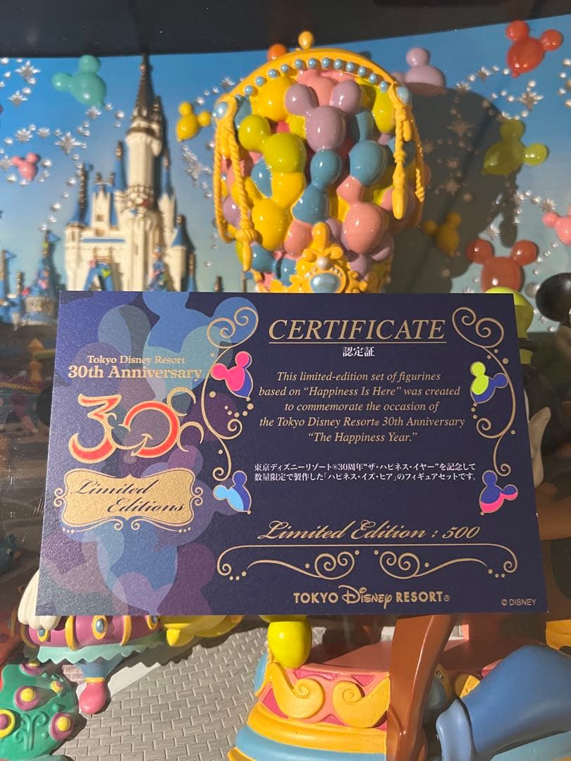 激レア　東京ディズニーリゾート 30th Anniversary フィギュア