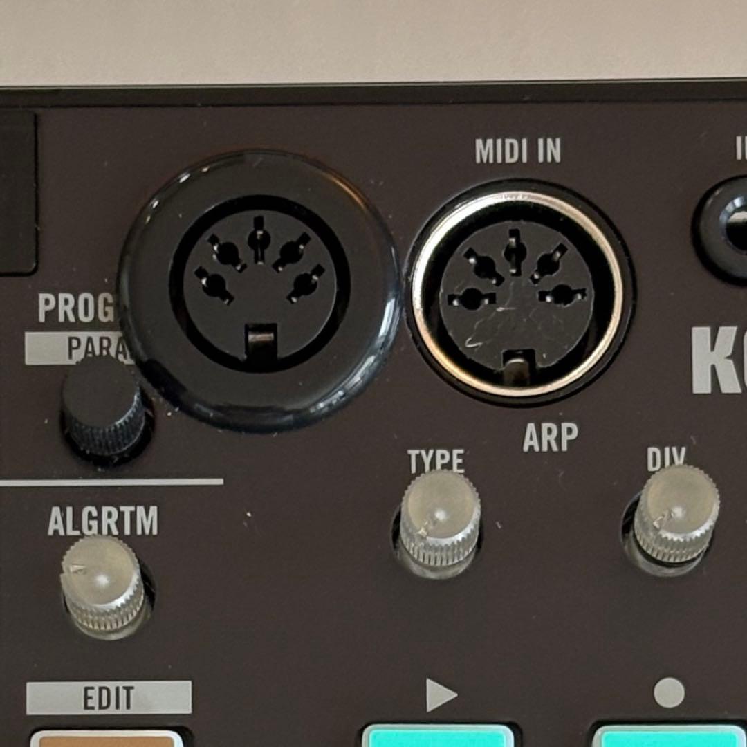 KORG volca fm デジタルシンセサイザー midi out Mod.