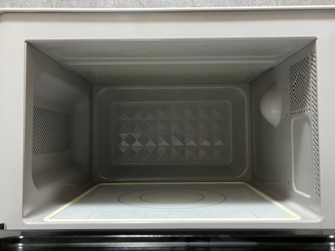 【美品】ヤマダ電機 電子レンジ YMW-S18B1 18L ホワイト