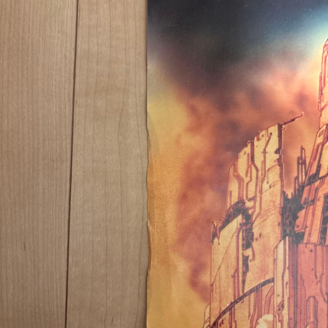 『迷宮物語』　告知ポスター　アニメ映画　大友克洋　工事中止命令　AKIRA