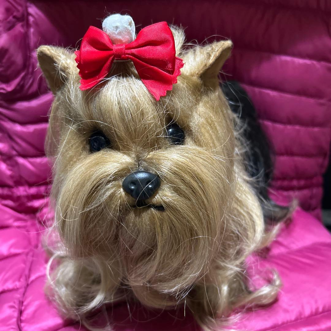 ドレッシーペット　ぬいぐるみ　犬　ヨークシャテリア　日本製❣️