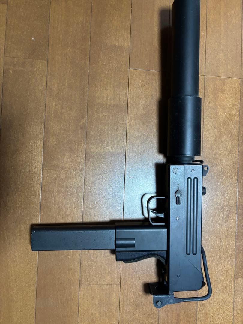 MAC10 電動ガン ブラック サイレンサー付き