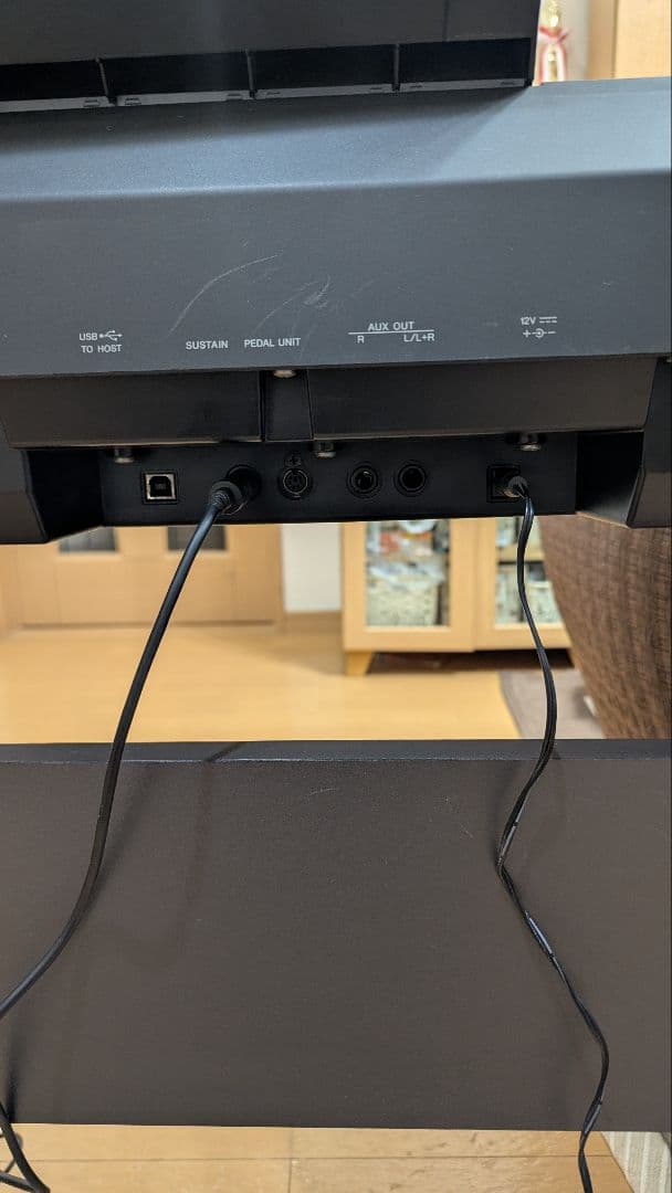 YAMAHA ヤマハ P-115 電子ピアノ 88鍵盤 フットスイッチつき