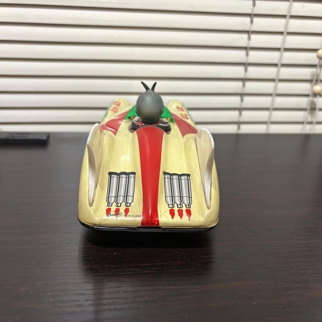 アオシン　ブリキ　Go! Go! 仮面ライダー 玩具　当時