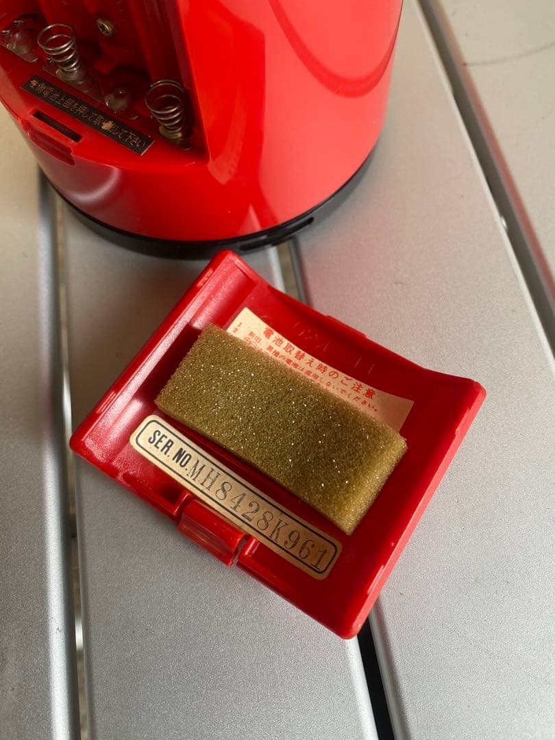 ナショナル　ミニ蓄電　パナピック　SF-1 卓上レコードプレーヤー　昭和レトロ