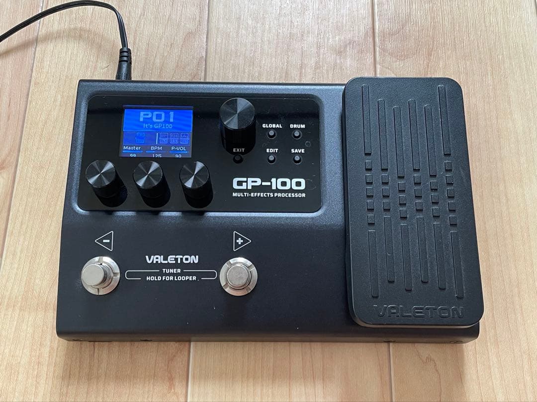 ほぼ新品 VALETON GP-100 マルチエフェクター 小型