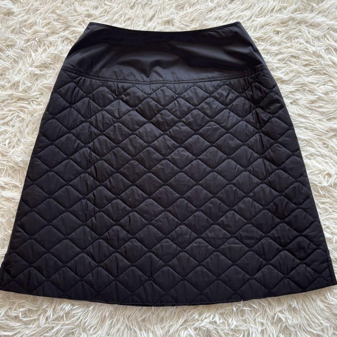 23AW 極美品 FOXEY CASSE-COU キルティングスカート 黒 40