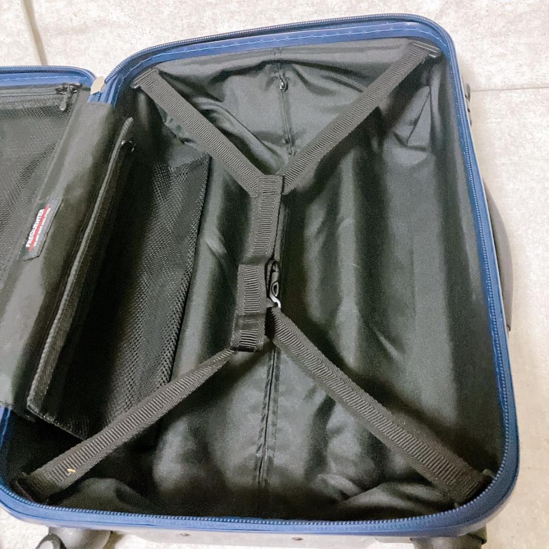 FREQUENTER WAVE キャリーケース ネイビー 34L 機内持込サイズ