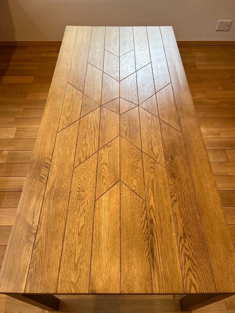 【秋桜】①テーブル:クラッシュゲート　ダイニングテーブル＆チェア4脚セット