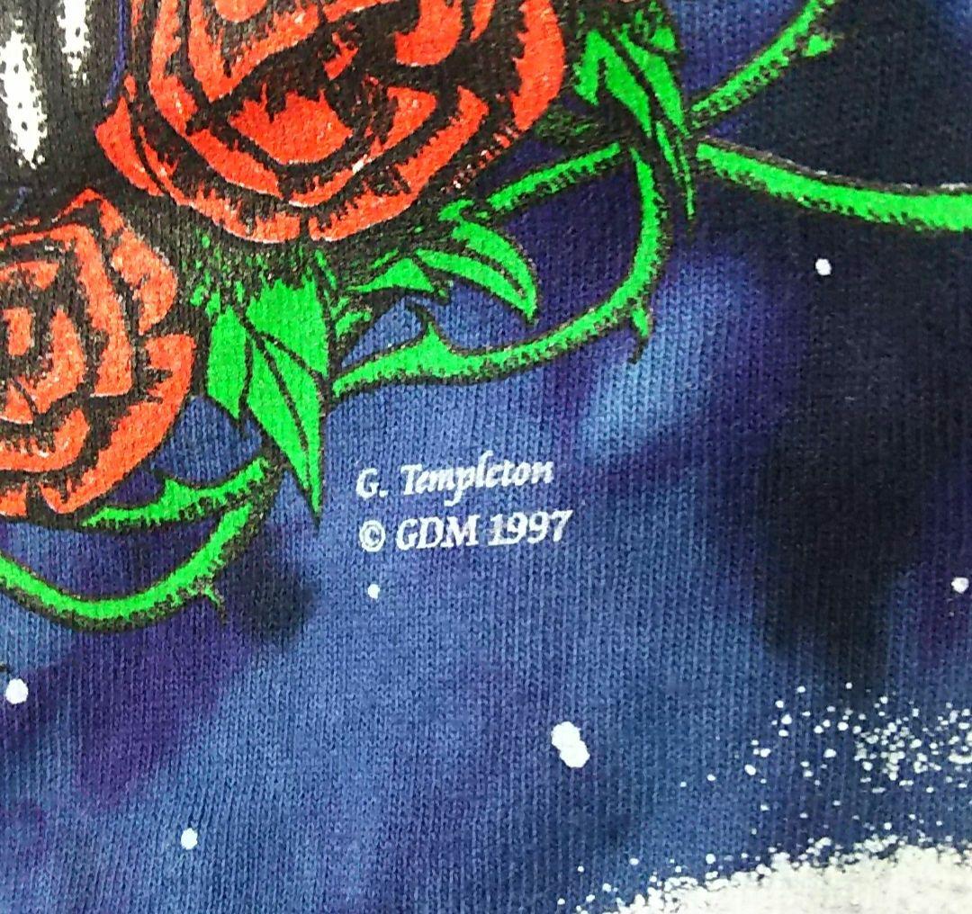 グレートフルデッド、TIEDYEロングスリーブプリントTシャツ