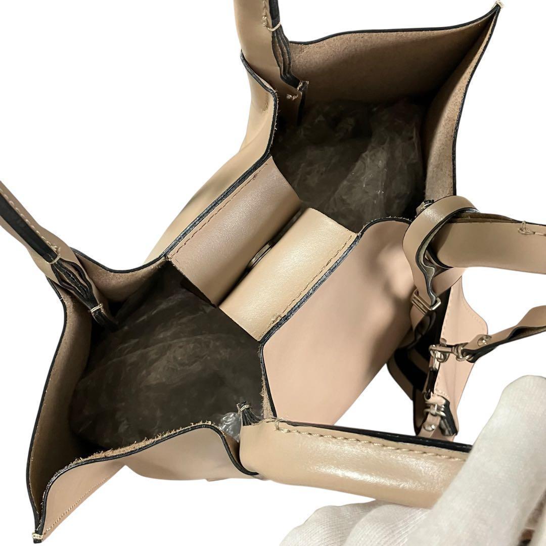 美品 ジャンニキャリーニ TWENTY M トートバッグ 2way トゥエンティ