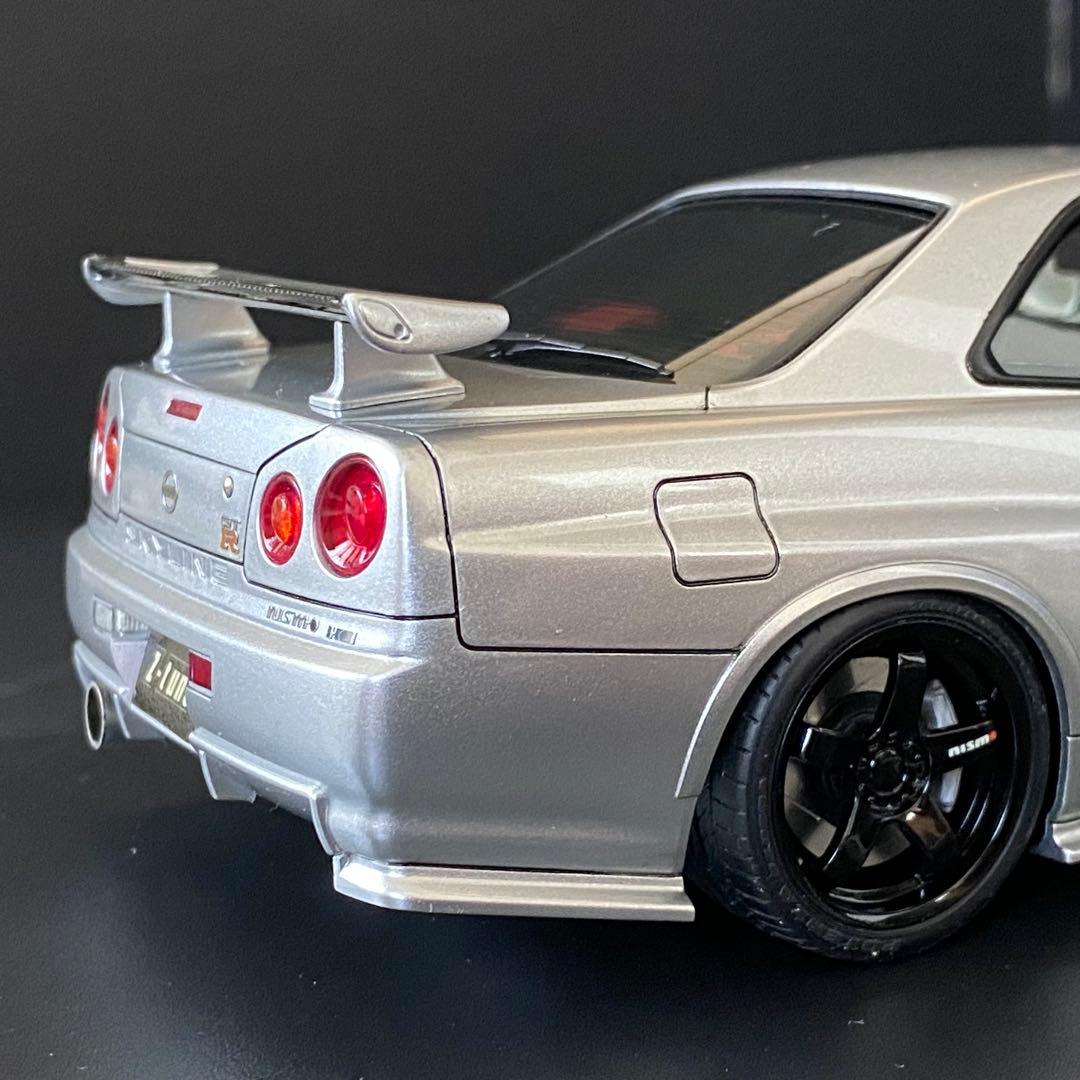 NISMO R-34GTR Z-tune 1/24 プラモデル